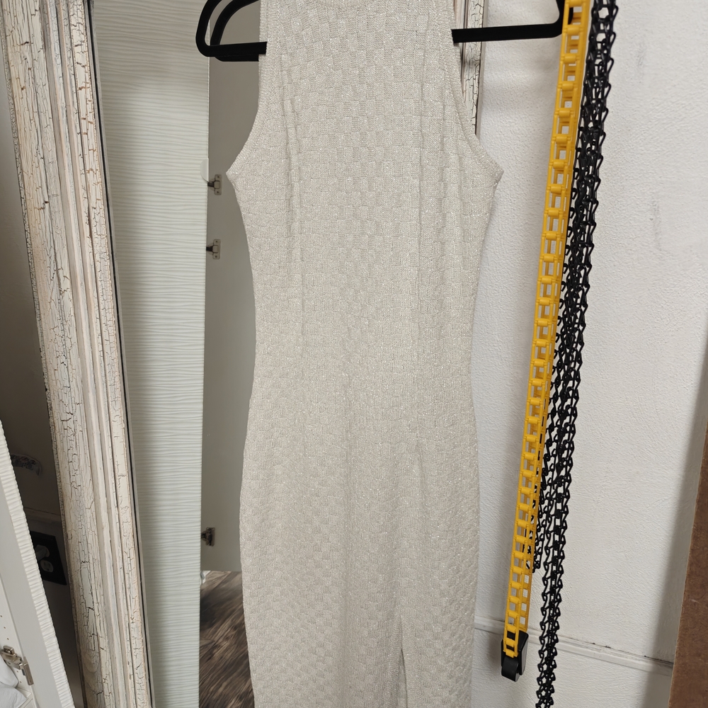 Elegant Cream Maxi Dress